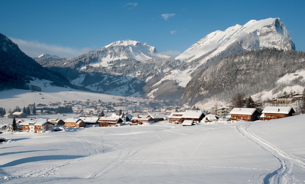 Отель Haus Alpina Au (Vorarlberg) Экстерьер фото